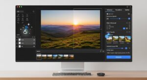 AI Image Editing Tools for Beginners upload interface of AI image editor